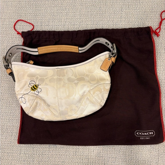 Coach Y2K Bumblebee White Optic SoHo 5064 RARE Vintage - Picture 1 of 9